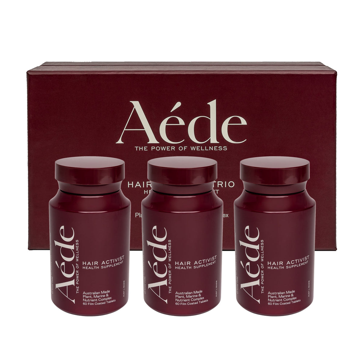 Hair activist. Hair supplement to support healthy hair. 3 month pack