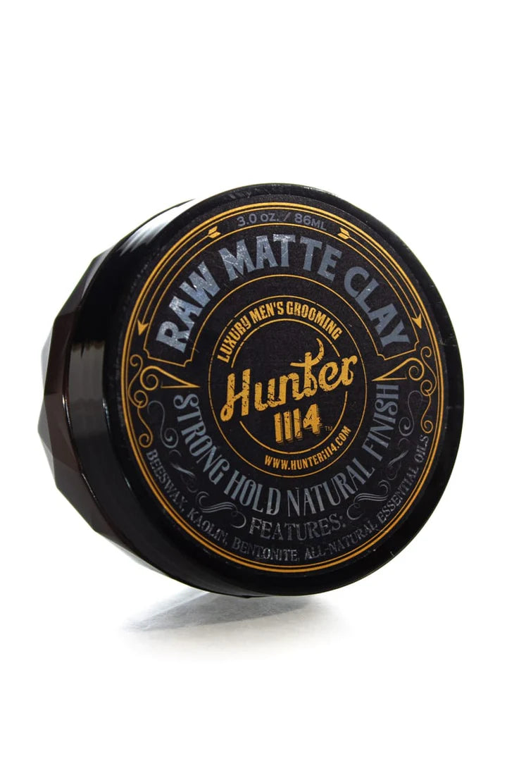 Hunter 1114 Raw Matte Clay Strong Hold Natural Finish